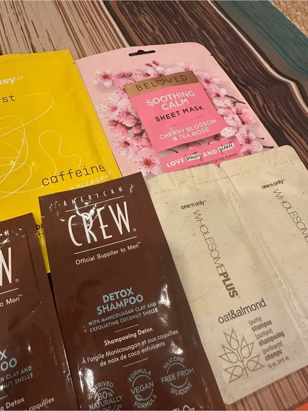 9-Piece Beauty Bundle - Sheet Mask, Shampoo & Conditioner, Bath Bomb